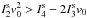 \hbox{$I_{2}^{\rm s}v_{0}^{2} > I_{4}^{\rm s}-2I^{\rm s}_{3}v_{0}$}