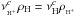 \hbox{$\nu^{c}_{\pH}\rho_{\rm H}=\nu^{c}_{\rm H}\rho_{\pH}$}