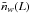 \hbox{$\bar{n}_{w}(L) $}