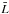 \hbox{$\bar{L}$}