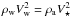 \hbox{$\rho_{\rm w}V_{\rm w}^{2} = \rho_{\rm a}V_{\star}^{2} $}