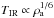 \hbox{$T_{\rm IR} \propto \rho_{\rm a}^{1/6}$}