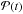 \hbox{$\mathcal{P}(t)$}