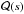 \hbox{$\mathcal{Q}(s)$}