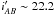 \hbox{$i'_{AB}\sim22.2$}