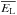 \hbox{$\overline{E_{\mathrm{L}}}$}