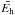 \hbox{$\bar{E_{\rm h}}$}