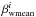 \hbox{$ \beta^i_{\rm wmean}$}