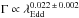 \hbox{$\Gamma \propto \lambda_{\rm Edd}^{0.022 \,\pm\, 0.002}$}