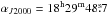 \hbox{$\alpha_{J2000}= \rm 18^h29^m48\fs7$}
