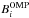 \hbox{$B^{\rm OMP}_i$}