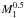 \hbox{$M_1^{0.5}$}