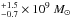 \hbox{$^{+1.5}_{-0.7} \times10^9 ~M_{\odot}$}