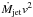 \hbox{$\dot{M}_{\rm jet}v^2$}