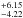 \hbox{$^{+6.15}_{-4.22}$}