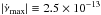 \hbox{$|\dot{\nu}_{\rm max}|\equiv2.5\times10^{-13}$}