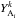 \hbox{$Y_{{\rm A}_{ i } }^{ k }$}