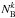 \hbox{$ N_{\rm B }^{ k }$}