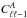 \hbox{$C^{A}_{\ell \ell-1}$}