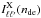 \hbox{$I^{\mathrm{X}}_{\ell \ell'}(n_{\mathrm{de}})$}