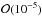 \hbox{$\mathcal{O}(10^{-5})$}