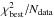 \hbox{$\chi_{\rm best}^2/N_{\rm data}$}