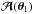 \hbox{$\A(\vc\theta_1)$}