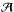 \hbox{$\cal\A$}