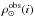 \hbox{$\rho_{\odot}^{\rm obs} (i)$}