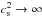 \hbox{$\cssq \to \infty$}