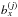\hbox{$b_x^{(j)}$}