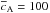 \hbox{$\cv=100$}