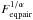 \hbox{$F_{\rm eqpair}^{1/\alpha}$}