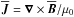 \hbox{$\meanJJ=\nab\times\meanBB/\mu_0$}