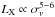 \hbox{$L_{\rm X} \propto \sigma_v^{5{-}6}$}
