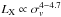 \hbox{$L_{\rm X} \propto \sigma_v^{4{-}4.7}$}
