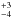 \hbox{$^{+3}_{-4}$}