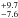 \hbox{$^{+9.7}_{-7.6}$}