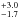 \hbox{$^{+3.0}_{-1.7}$}