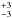 \hbox{$^{+3}_{-3}$}