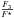 \hbox{$\frac{F_3}{F^\star}$}