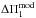 \hbox{$\Delta\Pi_1^{\rm mod}$}