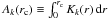 \hbox{$A_k(r\ind{c})\equiv\int_0^{r\ind{c}} K_k(r)\,\hbox{d}r$}