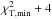\hbox{$\chi^2_{\rm T,min}+4$}