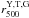 \hbox{$r_{500}^{\mathrm{Y,T,G}}$}