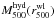 \hbox{$M^{\mathrm{hyd}}_{500}(r_{500}^{\mathrm{wl}})$}