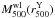 \hbox{$M^{\mathrm{wl}}_{500}(r_{500}^{\mathrm{Y}})$}