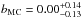 \hbox{$b_{\mathrm{MC}} = 0.00_{-0.13}^{+0.14}$}