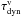 \hbox{$\tau_{\rm dyn}^{\rm v}$}