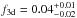 \hbox{$f_{\rm 3d} = 0.04^{+0.01}_{-0.02}$}